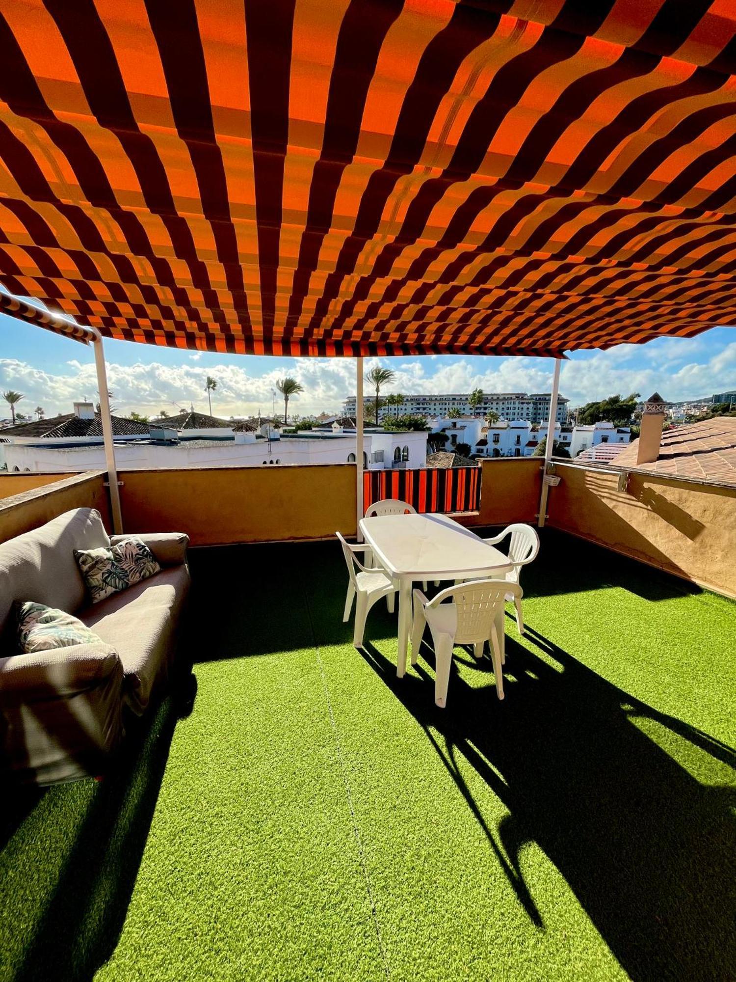 Ferienwohnung Atico Con Gran Terraza A 50 Metros De La Playa De Casares San Luis de Sabinillas Exterior foto